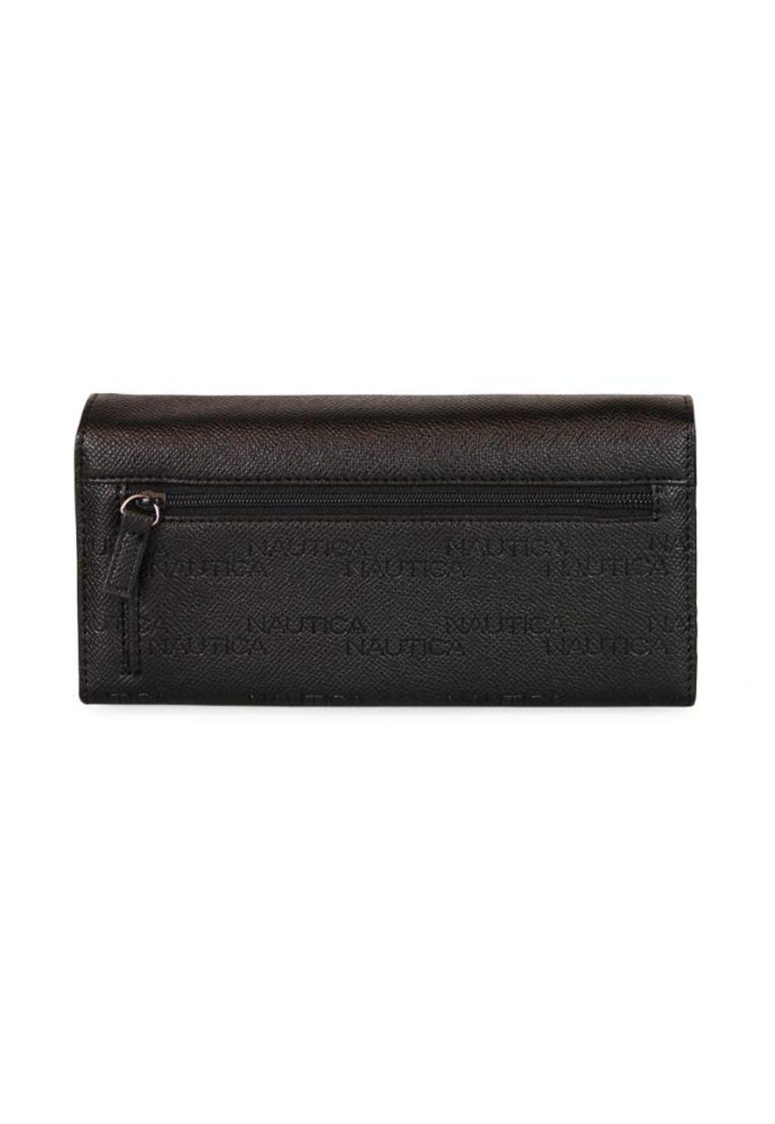 Billetera de mujer Sunset negra Nautica-3