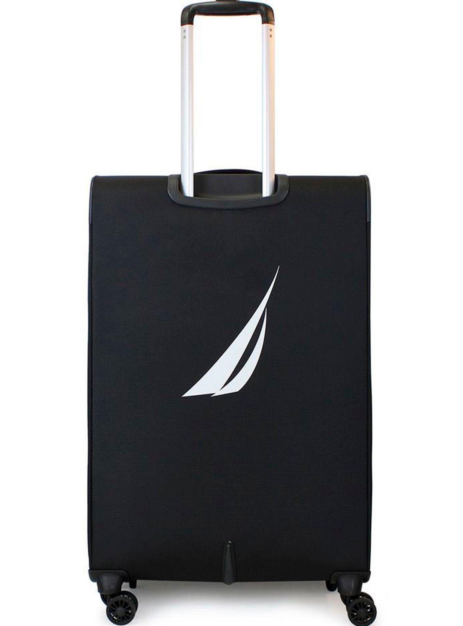 Maleta blanda de tela grande Nautica Valencia L 23kg negra-7