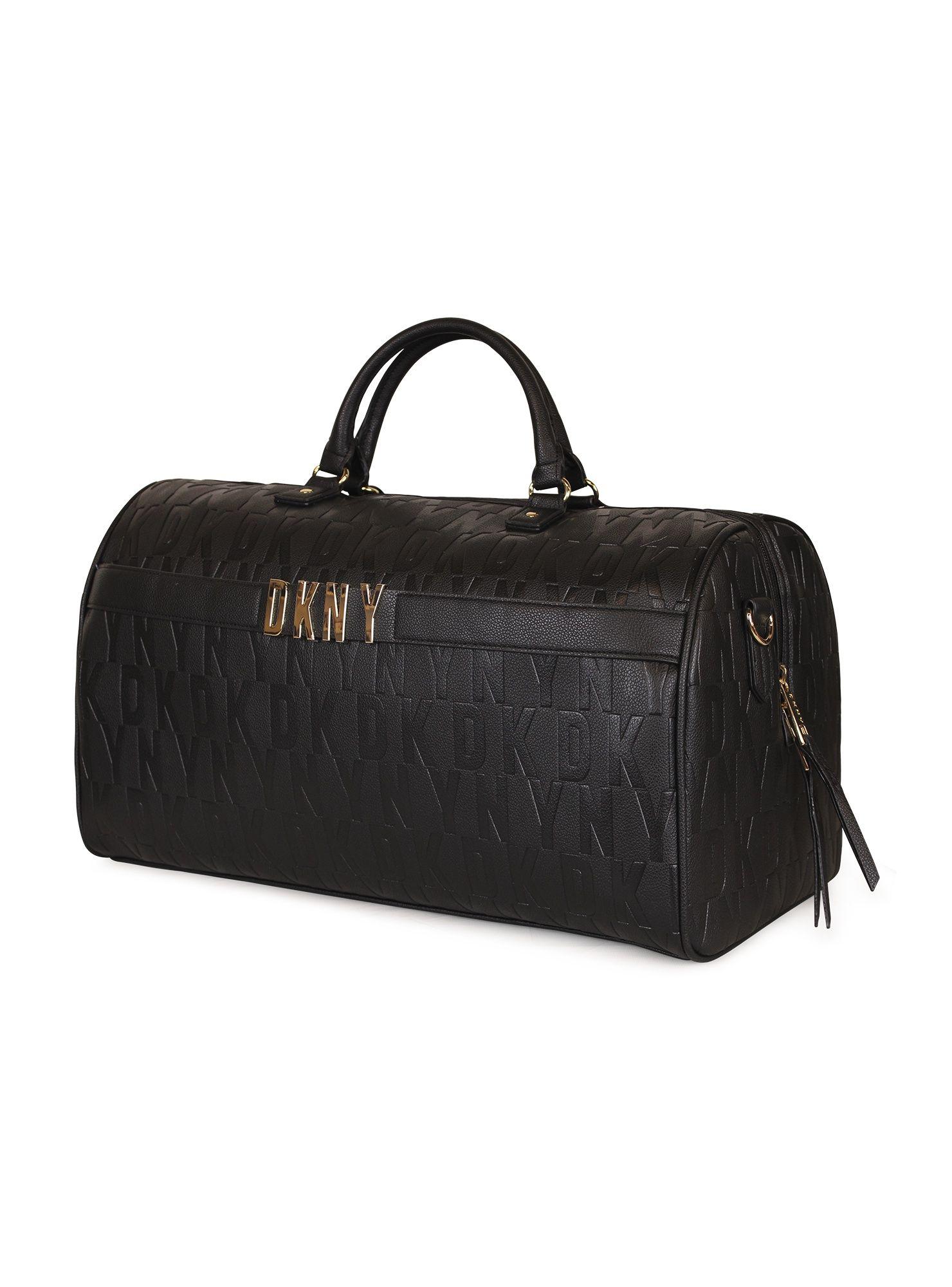 Bolso con Monedero Impressionist Negro Donna Karan -1