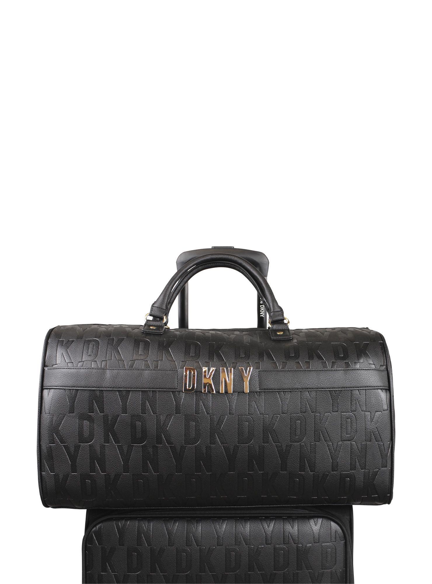 Bolso con Monedero Impressionist Negro Donna Karan -3