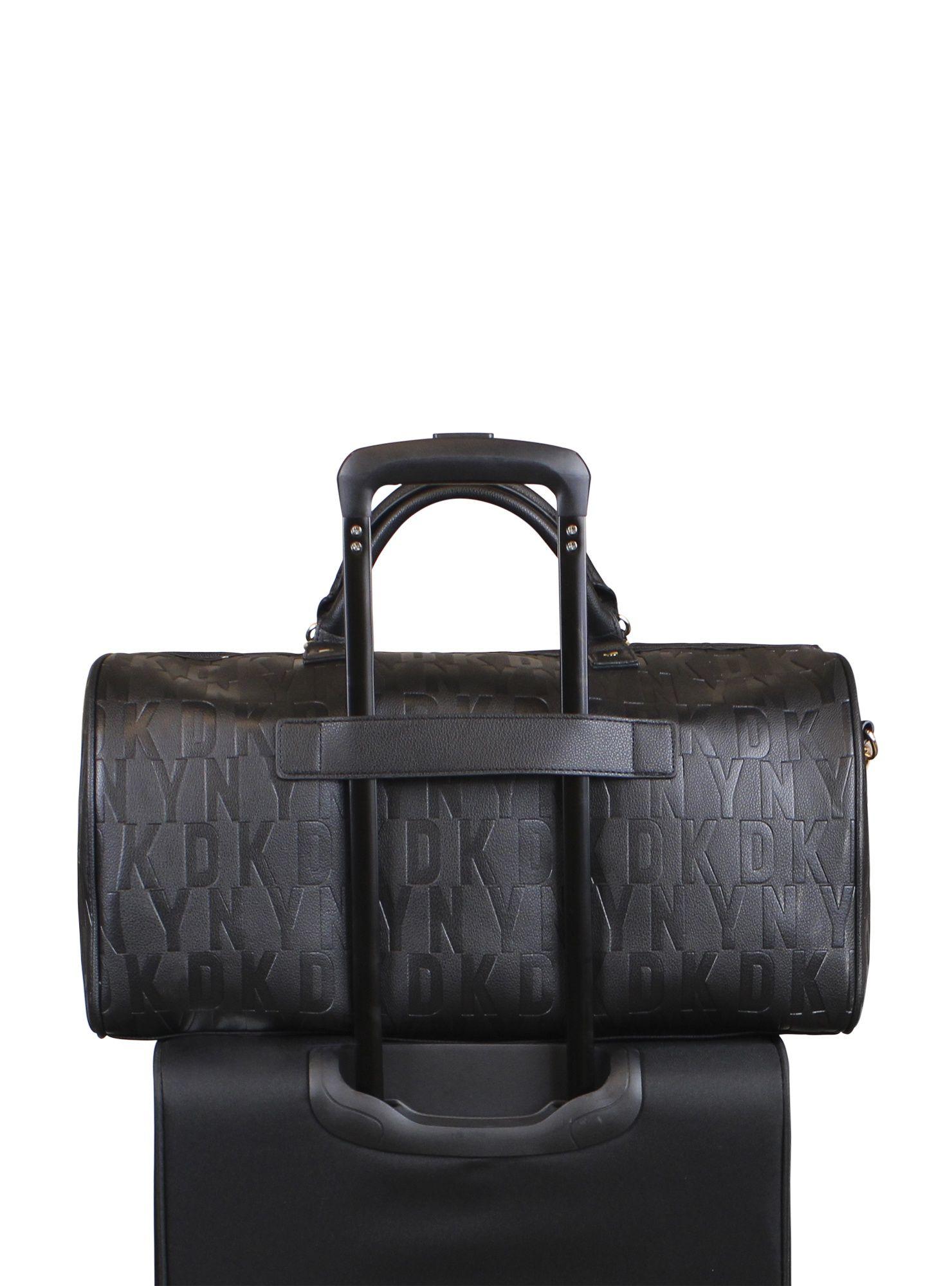 Bolso con Monedero Impressionist Negro Donna Karan -4