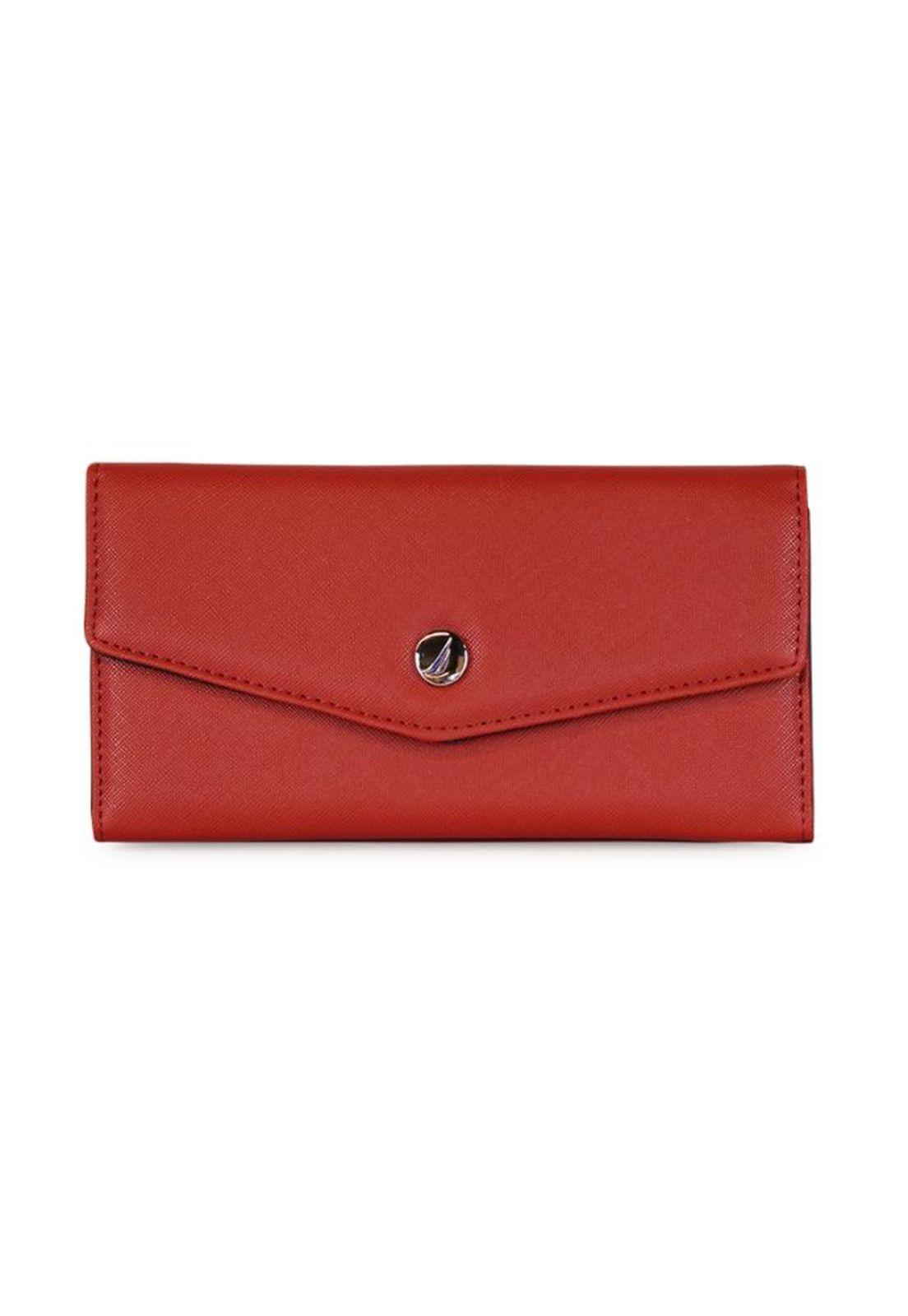 Billetera de mujer Ziggy roja Nautica-0