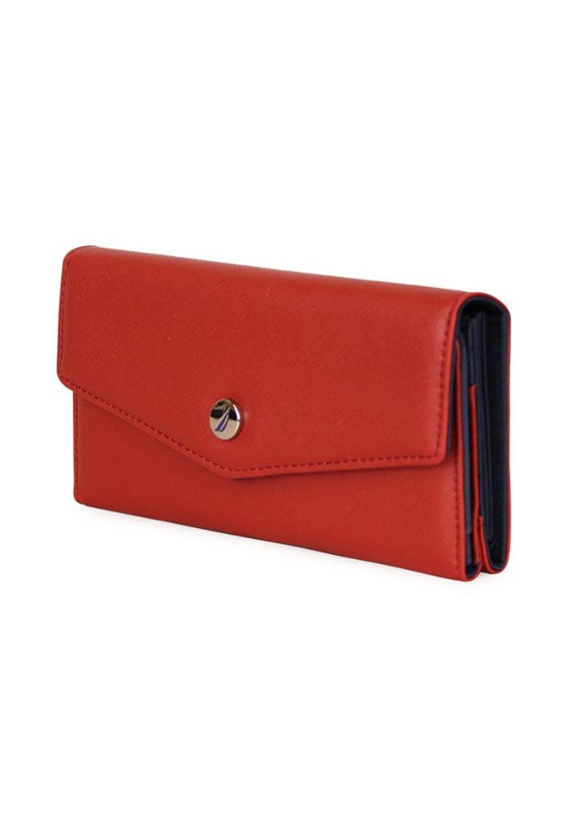 Billetera de mujer Ziggy roja Nautica-3