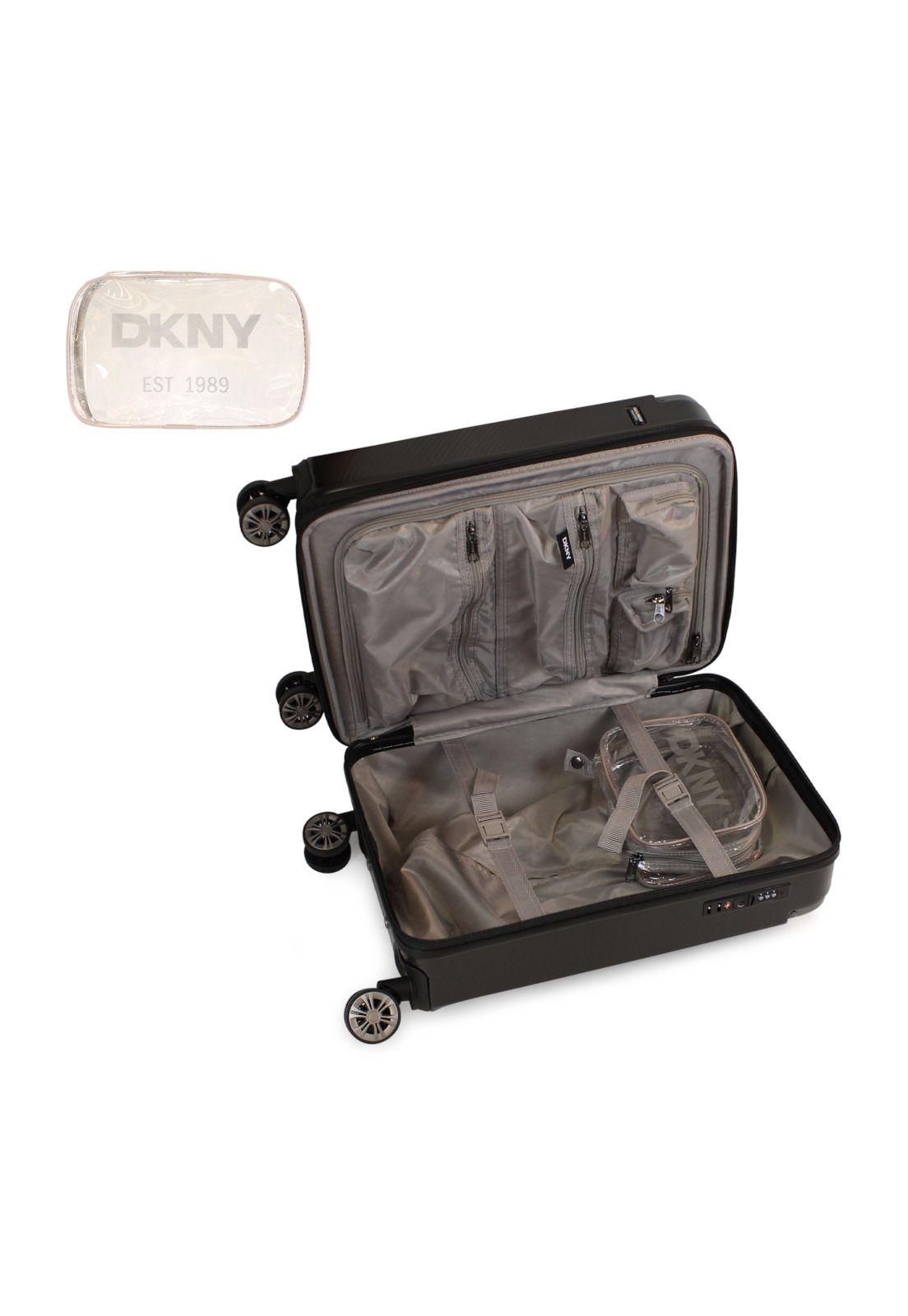 Pack 2 Maletas Donna Karan Glow S 10kg + L 23kg negra DKNY-3