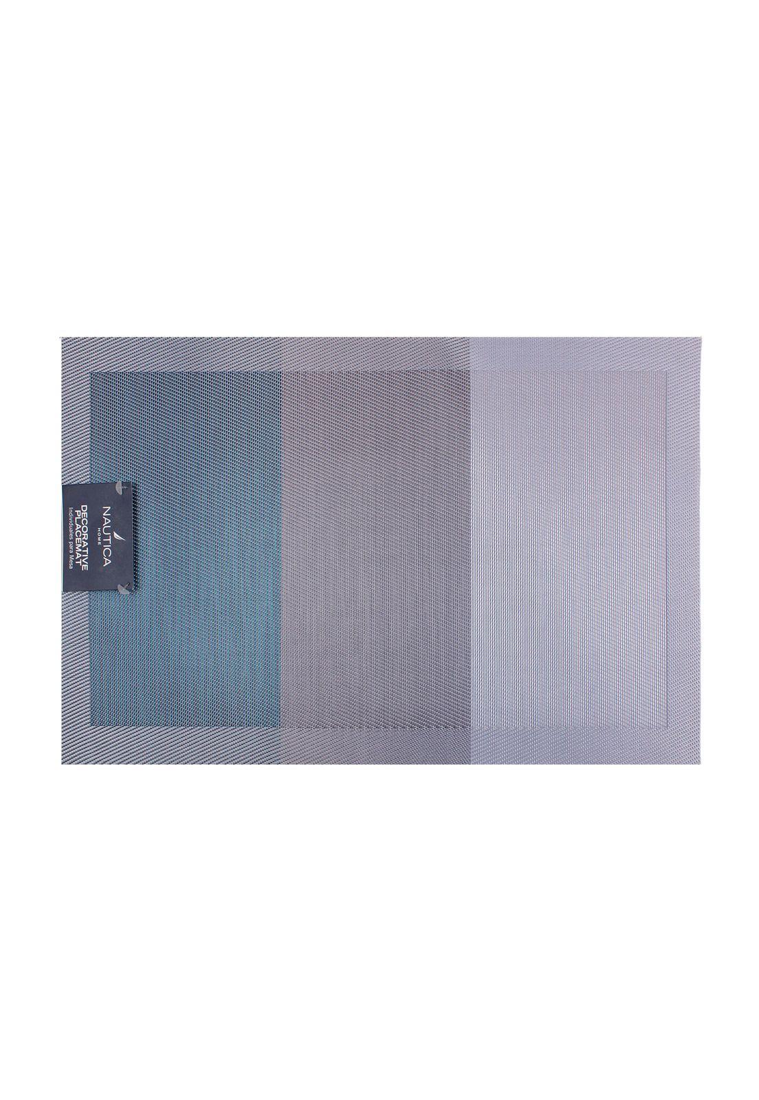 Pack 6 Individuales de mesa Nautica Home 45x30cm degrade azul-1