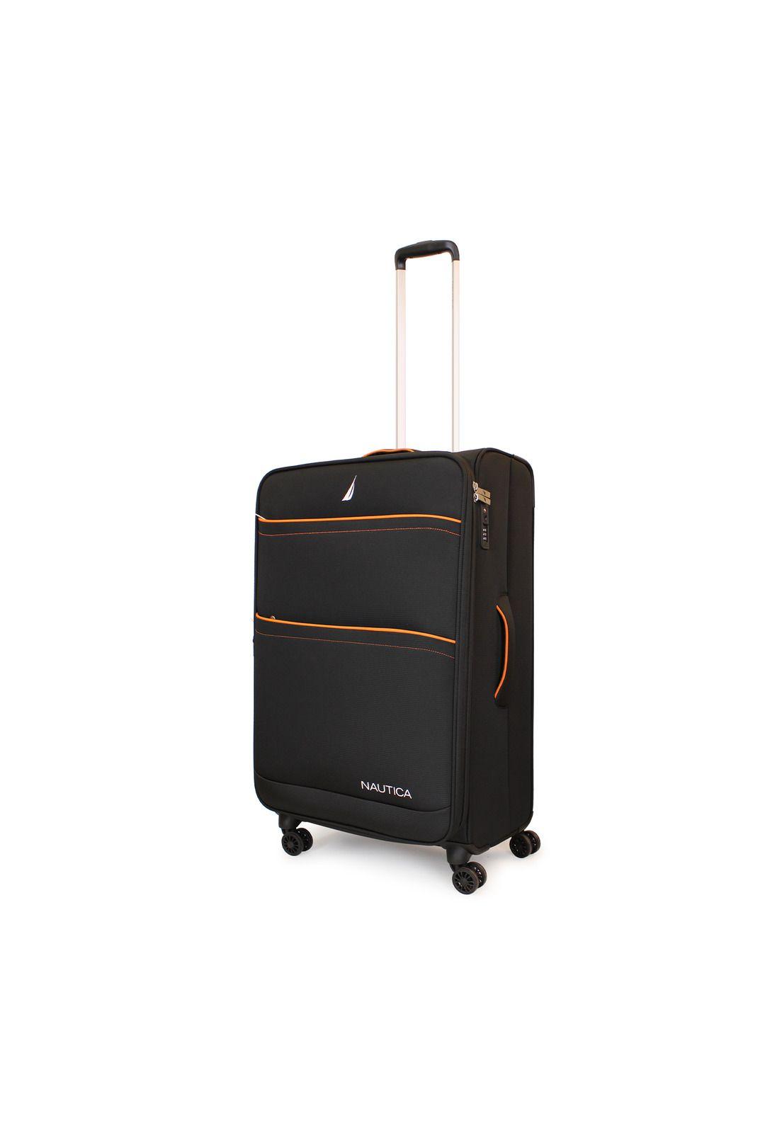 Maleta de tela mediana Nautica Lisboa 20kg negra-5