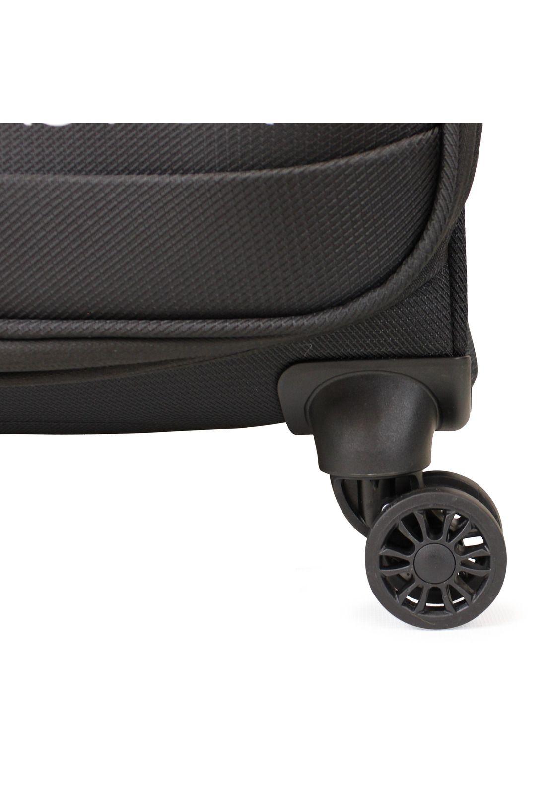 Maleta de tela grande Nautica Lisboa L 23kg negra-4