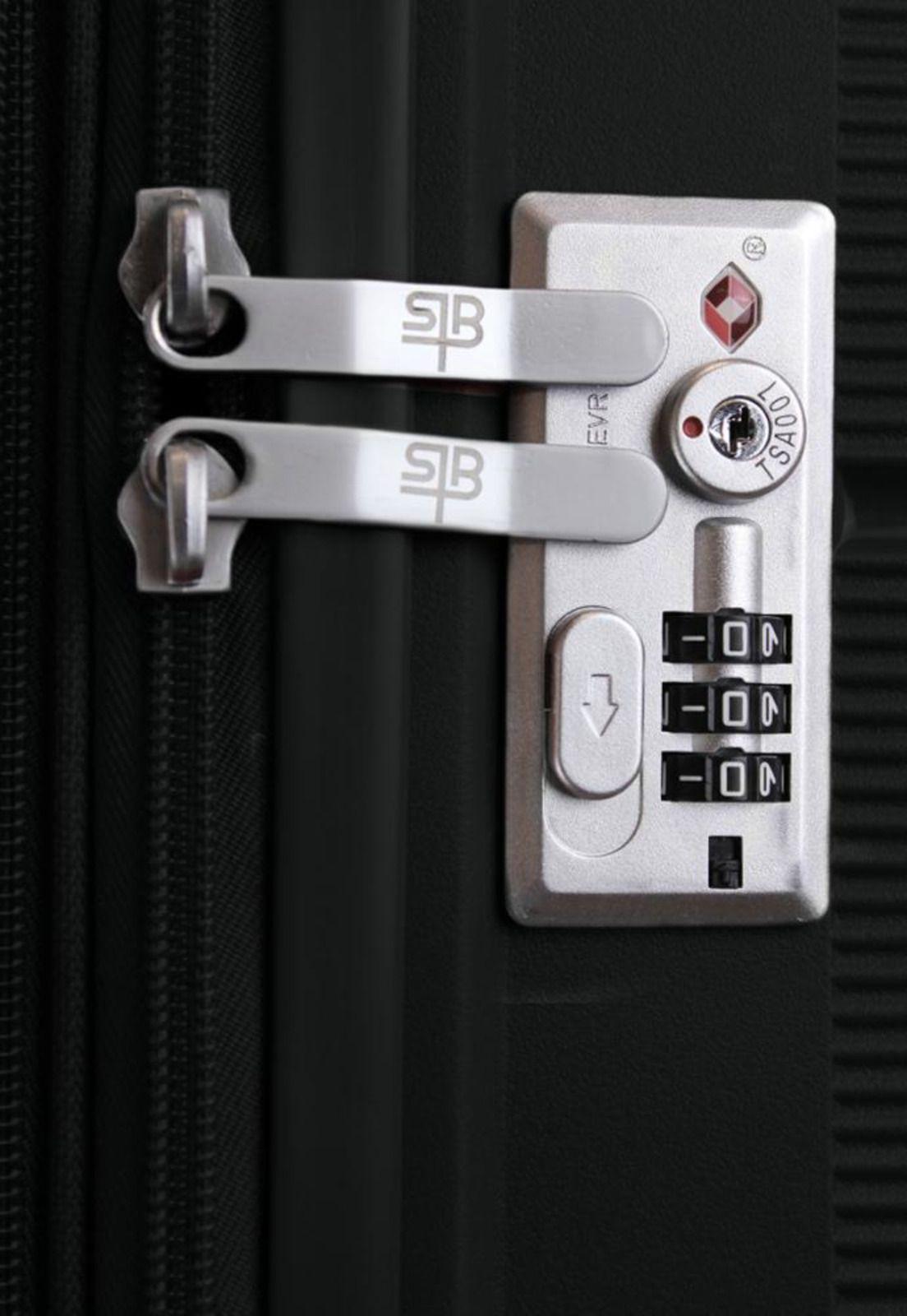 Set 3 Maletas Xpos negra S+M+L Swiss Bag-1