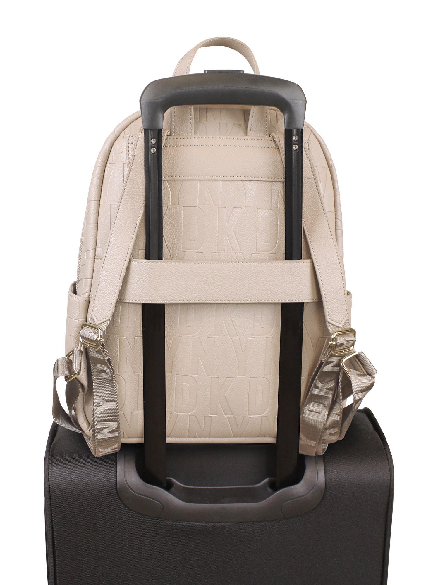 Mochila Impressionist Beige Donna Karan -4