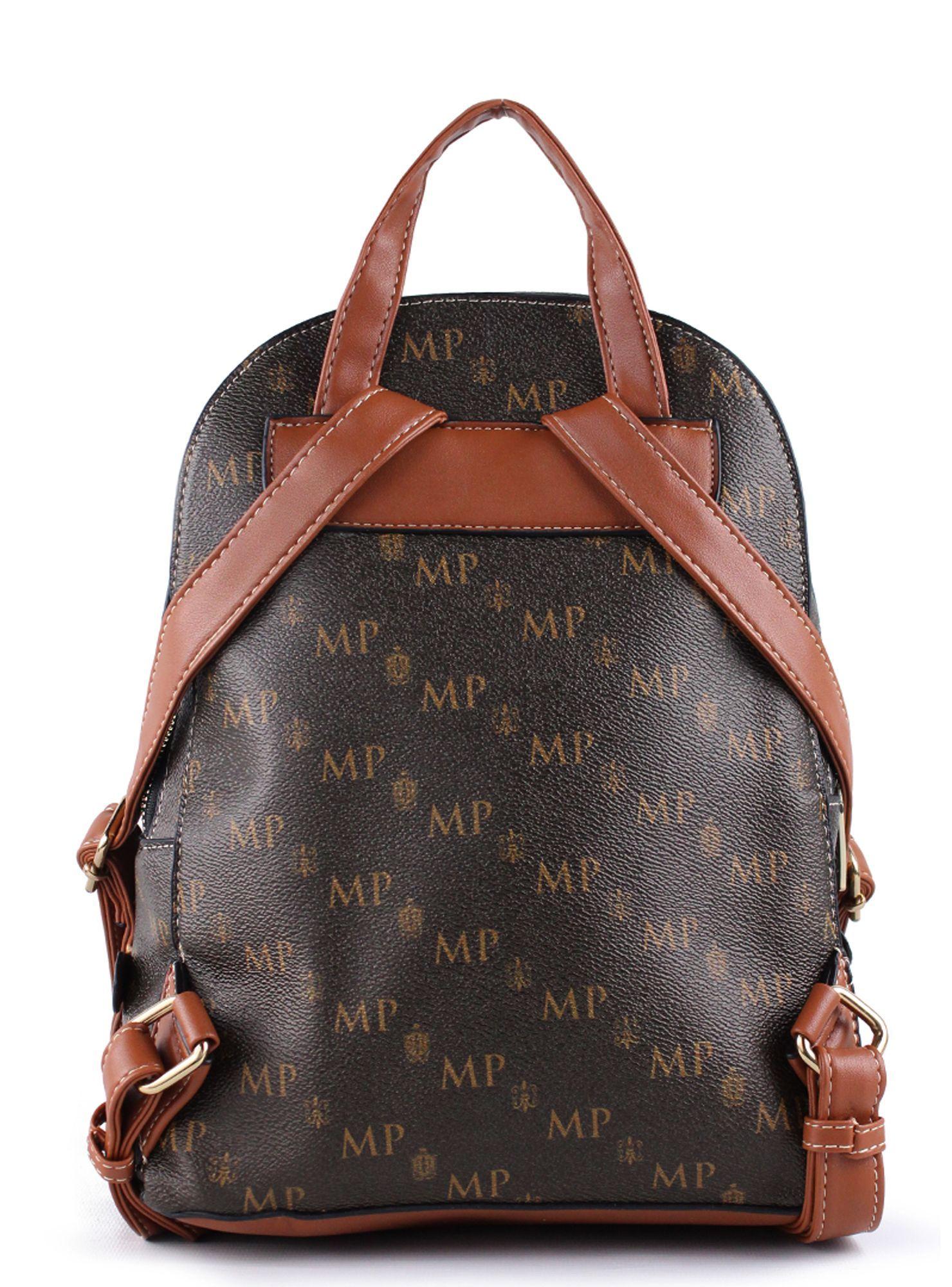Mochila y billetera MP Café-2