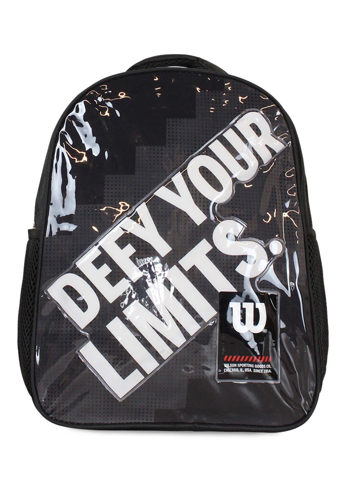 Mochila infantil unisex Logan negro Wilson-0