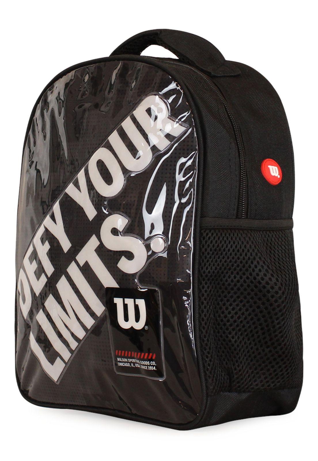 Mochila infantil unisex Logan negro Wilson-1