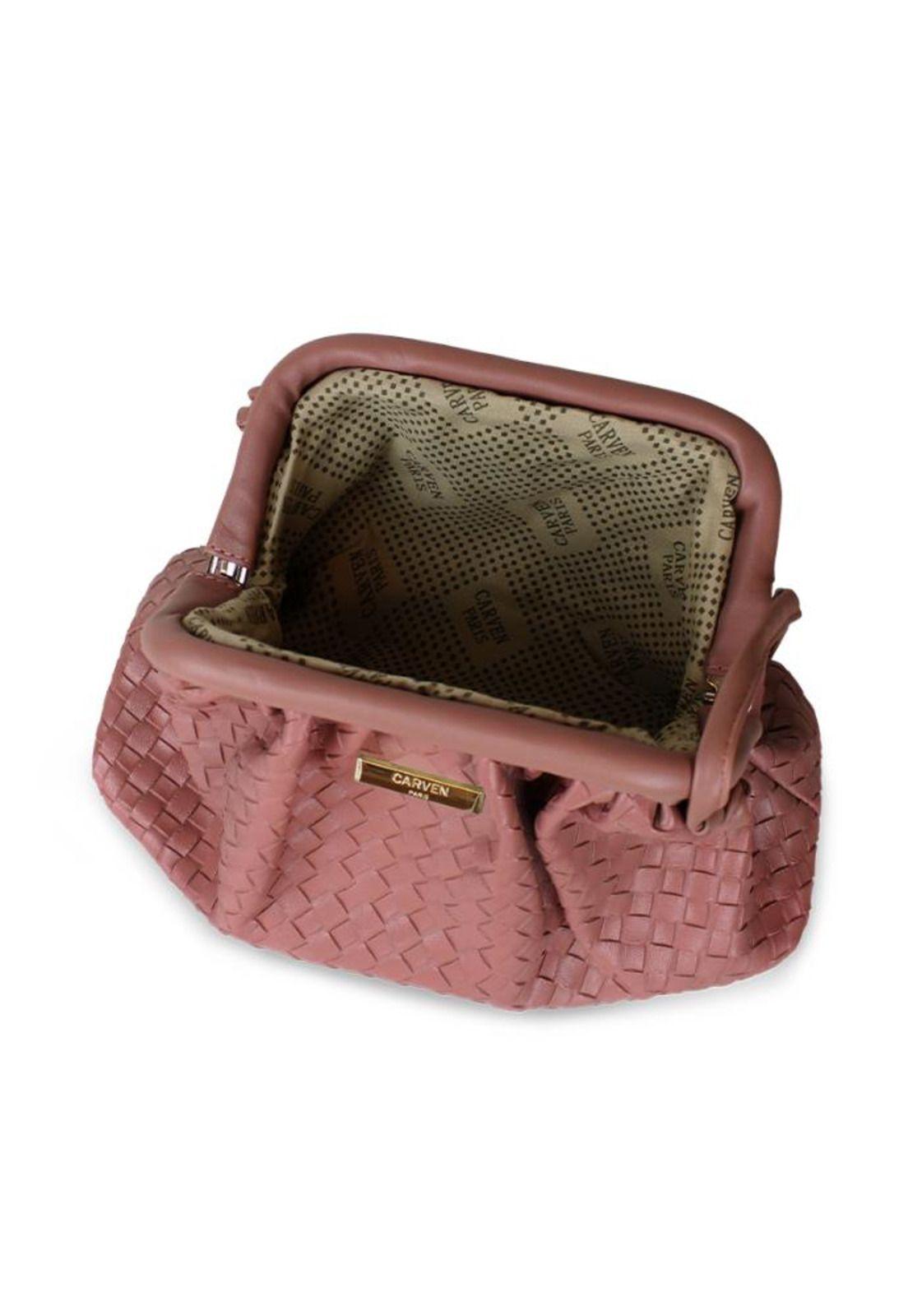 Cartera Freya mini rosada Carven-2
