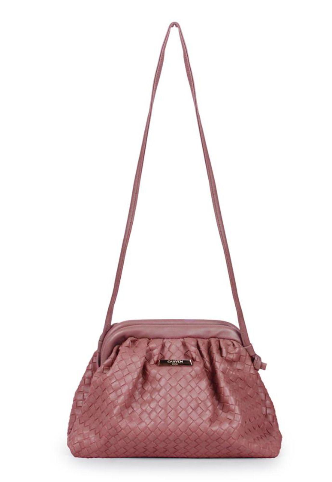 Cartera Freya mini rosada Carven-3