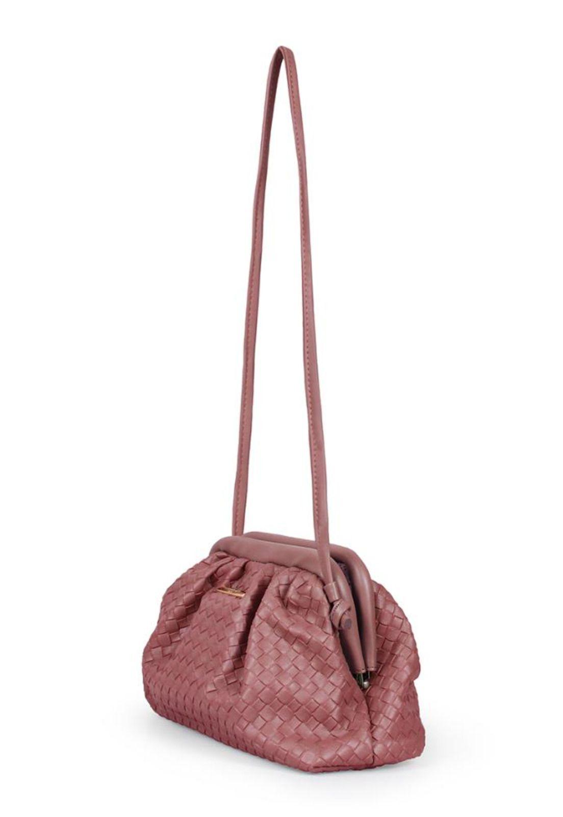 Cartera Freya mini rosada Carven-4