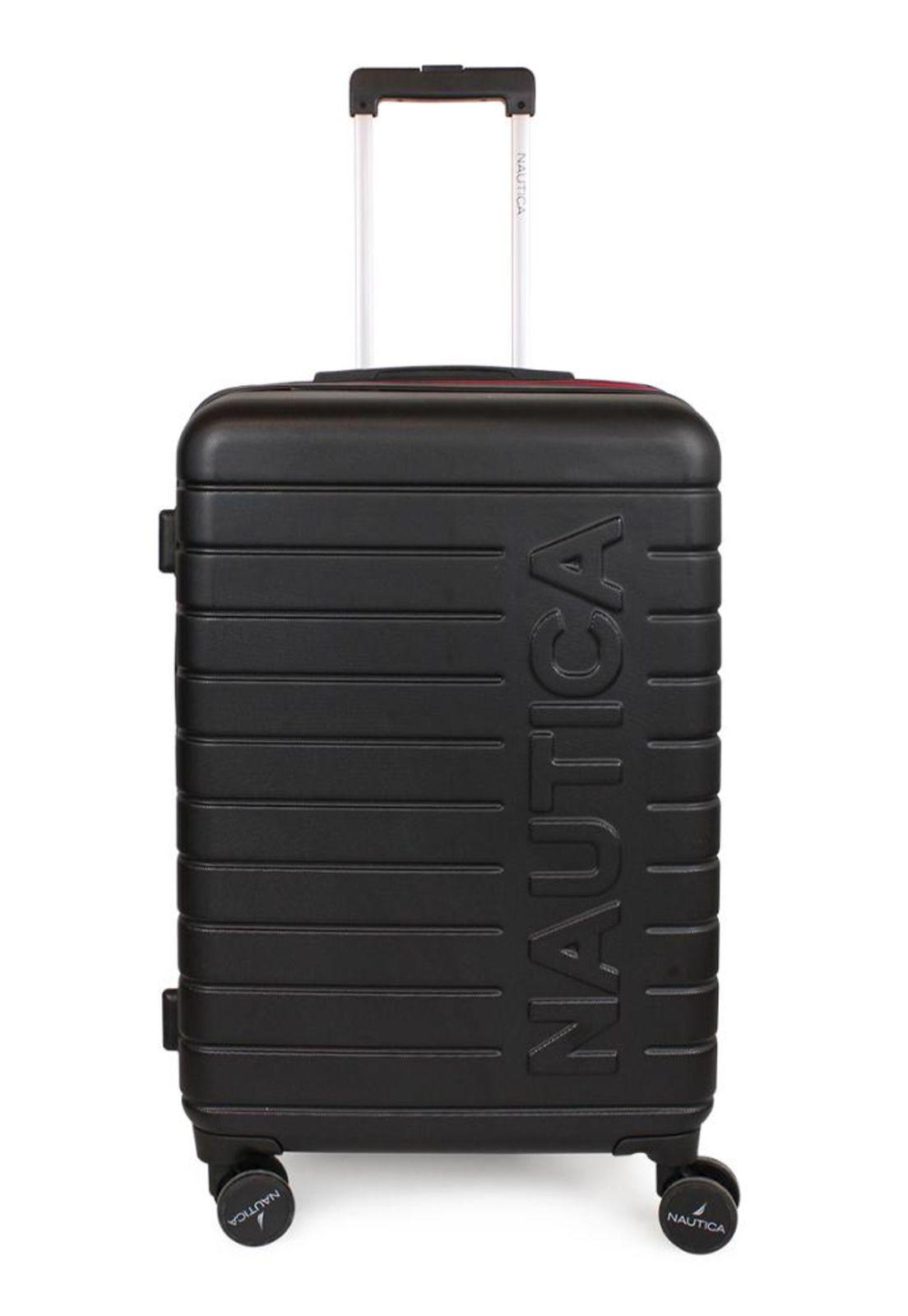 Maleta grande Argo L 23 kg negra Nautica-5