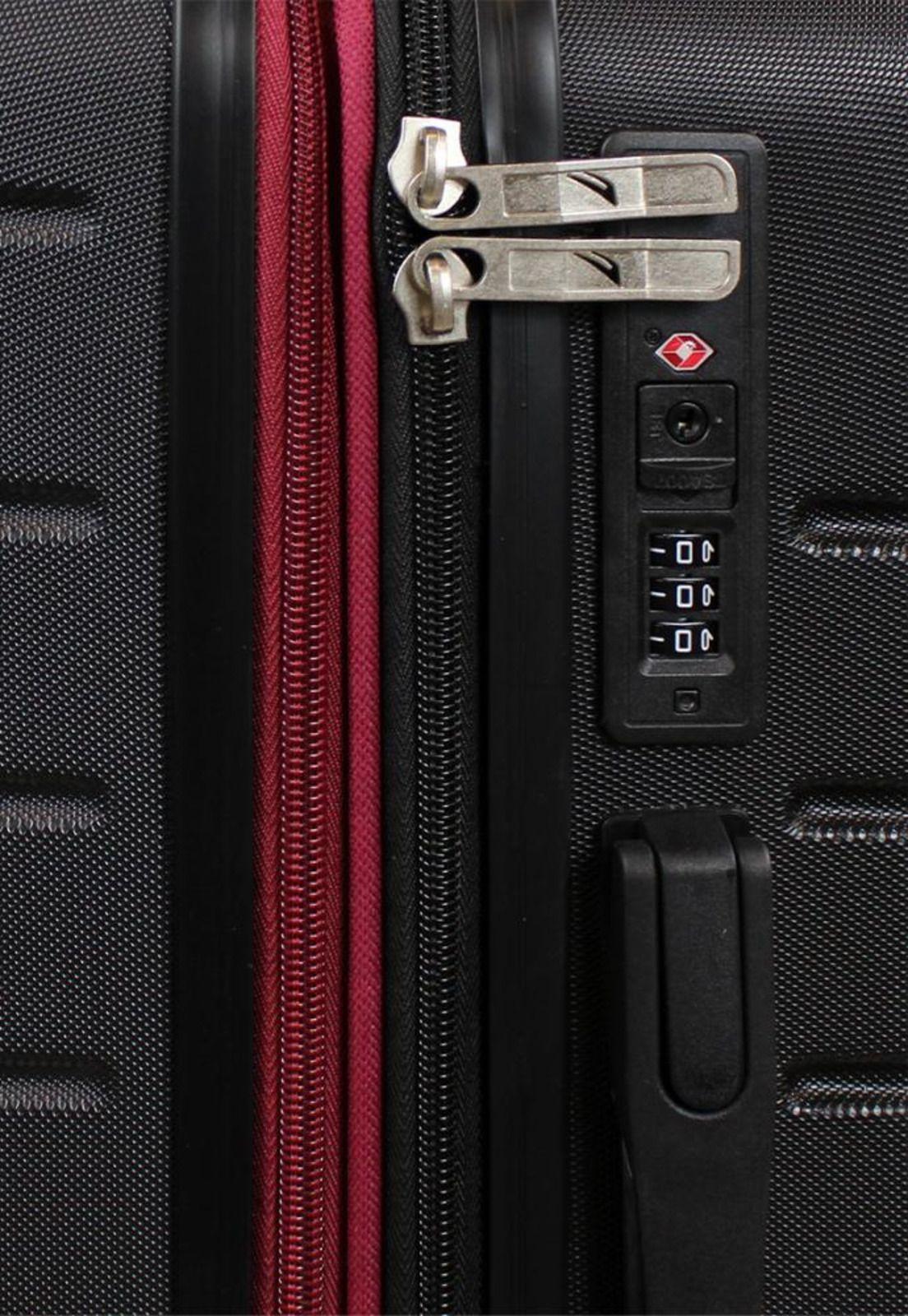 Maleta grande Argo L 23 kg negra Nautica-7