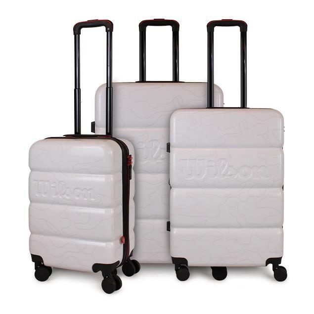 Set 3 maletas S+M+L Puffa Blanco-0