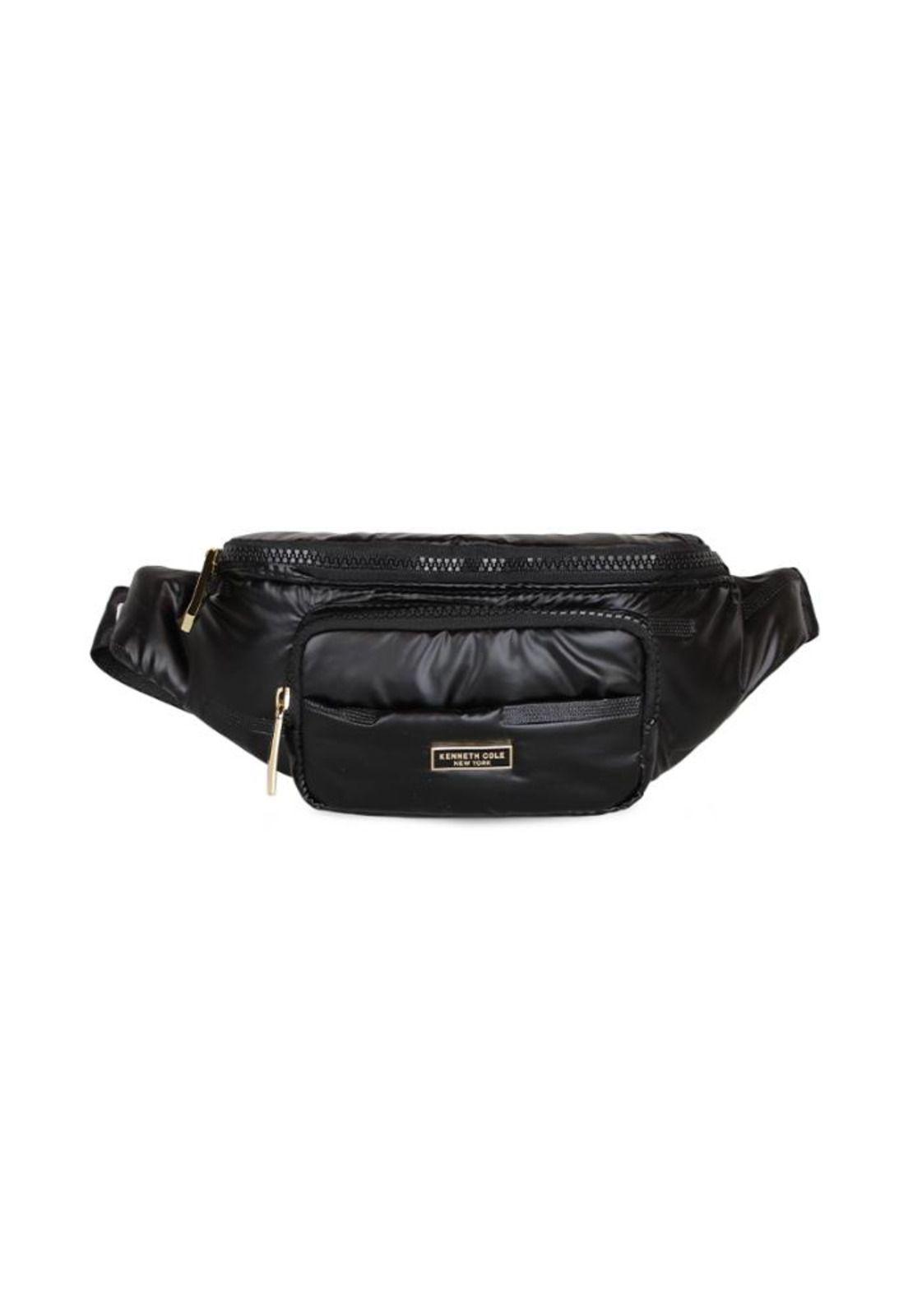 Banano mujer acolchado Piperbelt negro Kenneth Cole-0