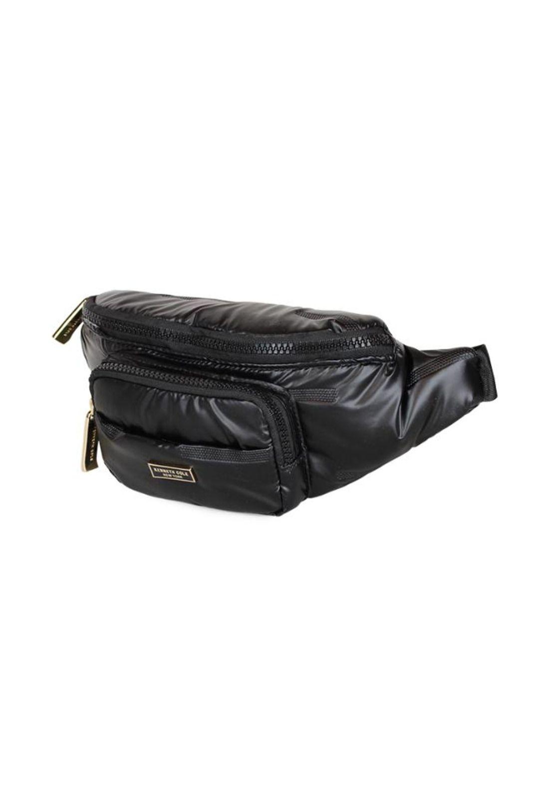 Banano mujer acolchado Piperbelt negro Kenneth Cole-1