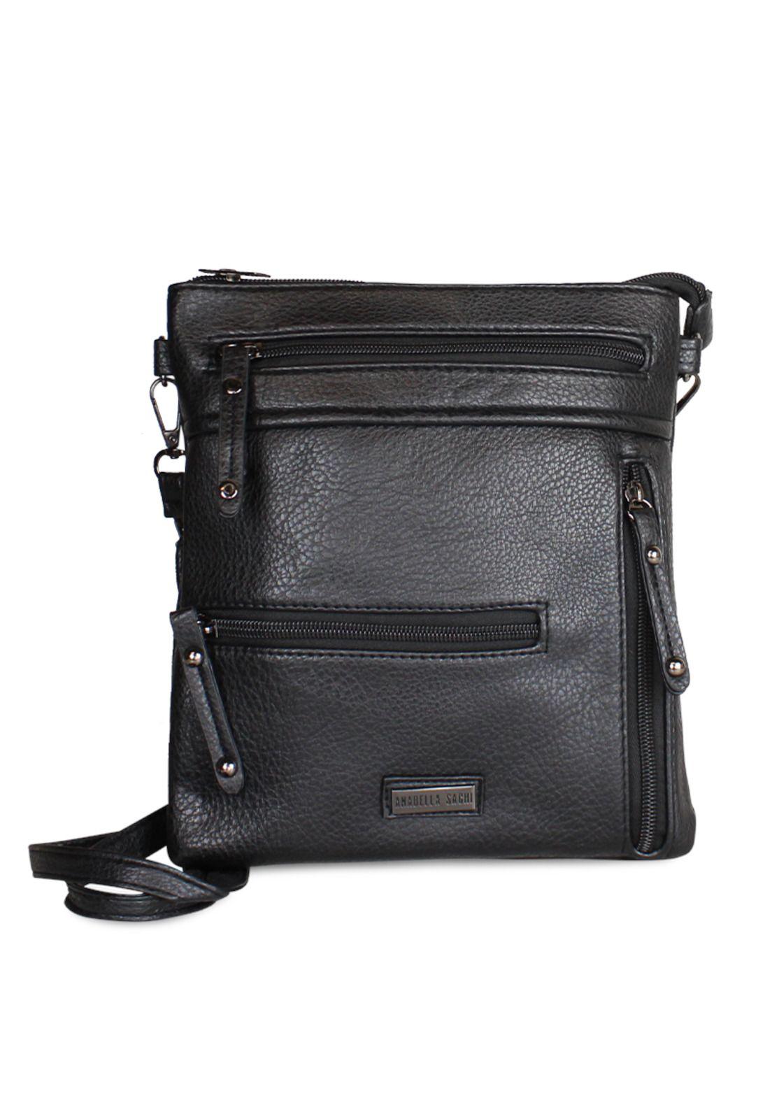 Cartera bandolera Luna negra Anabella Sachi-3