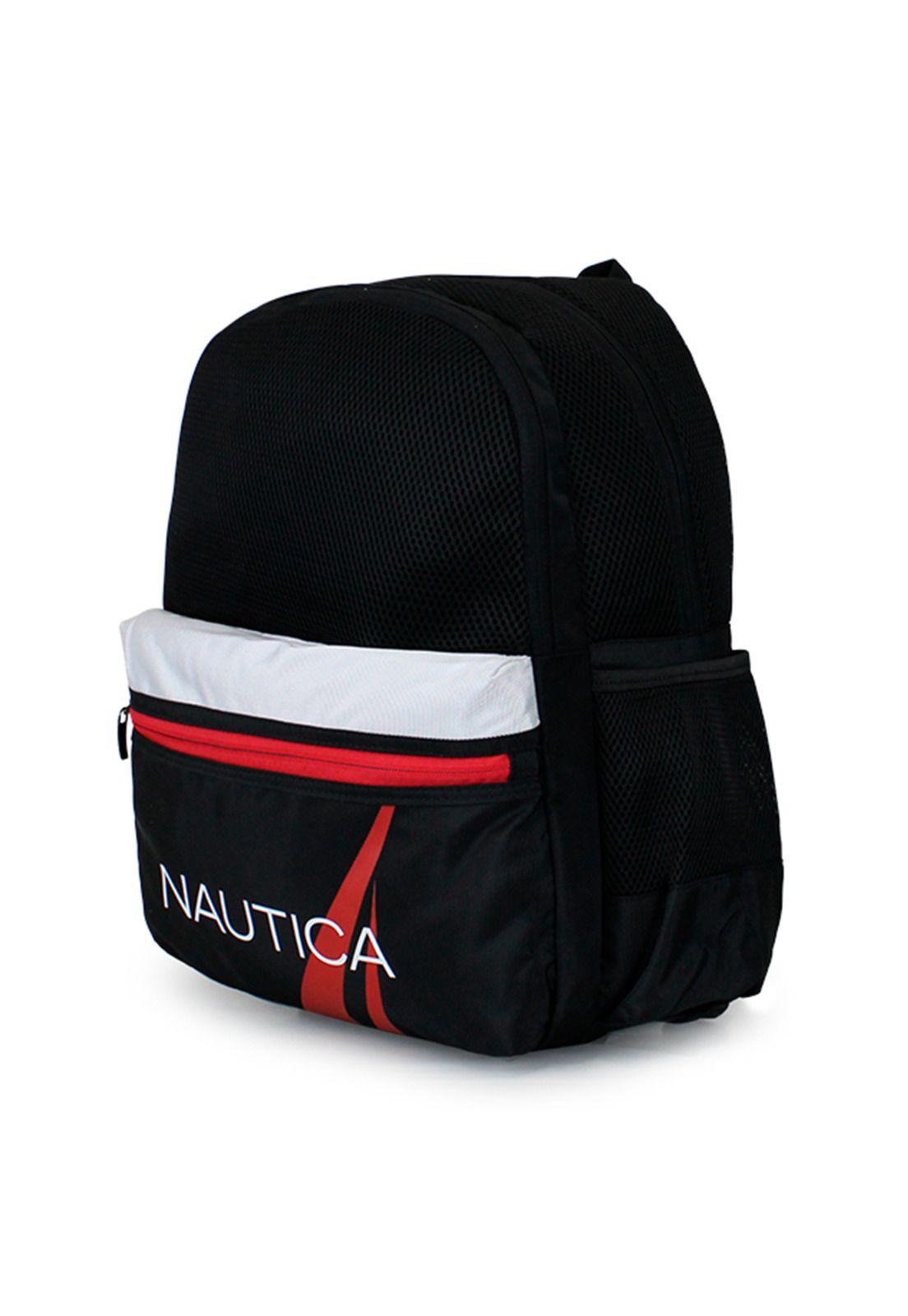 Bolso Aries + Mochila Stark negra Nautica-5