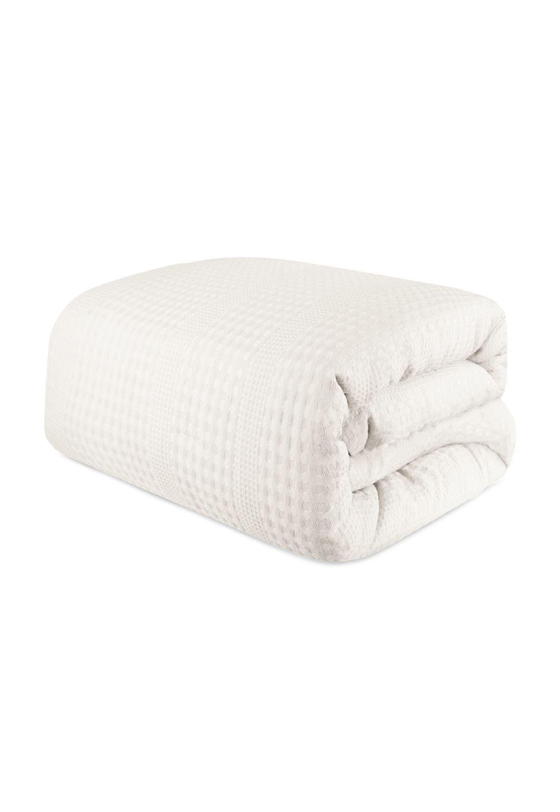 Cubrecama Queen Reversible + Fundas Nautica Home Blanco-3