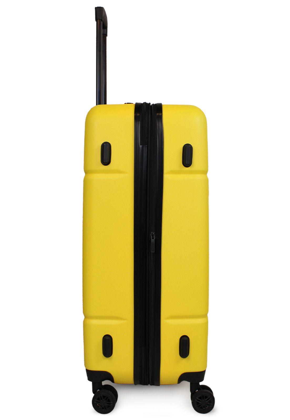Maleta grande Amsterdam L 23kg amarilla Nautica-7