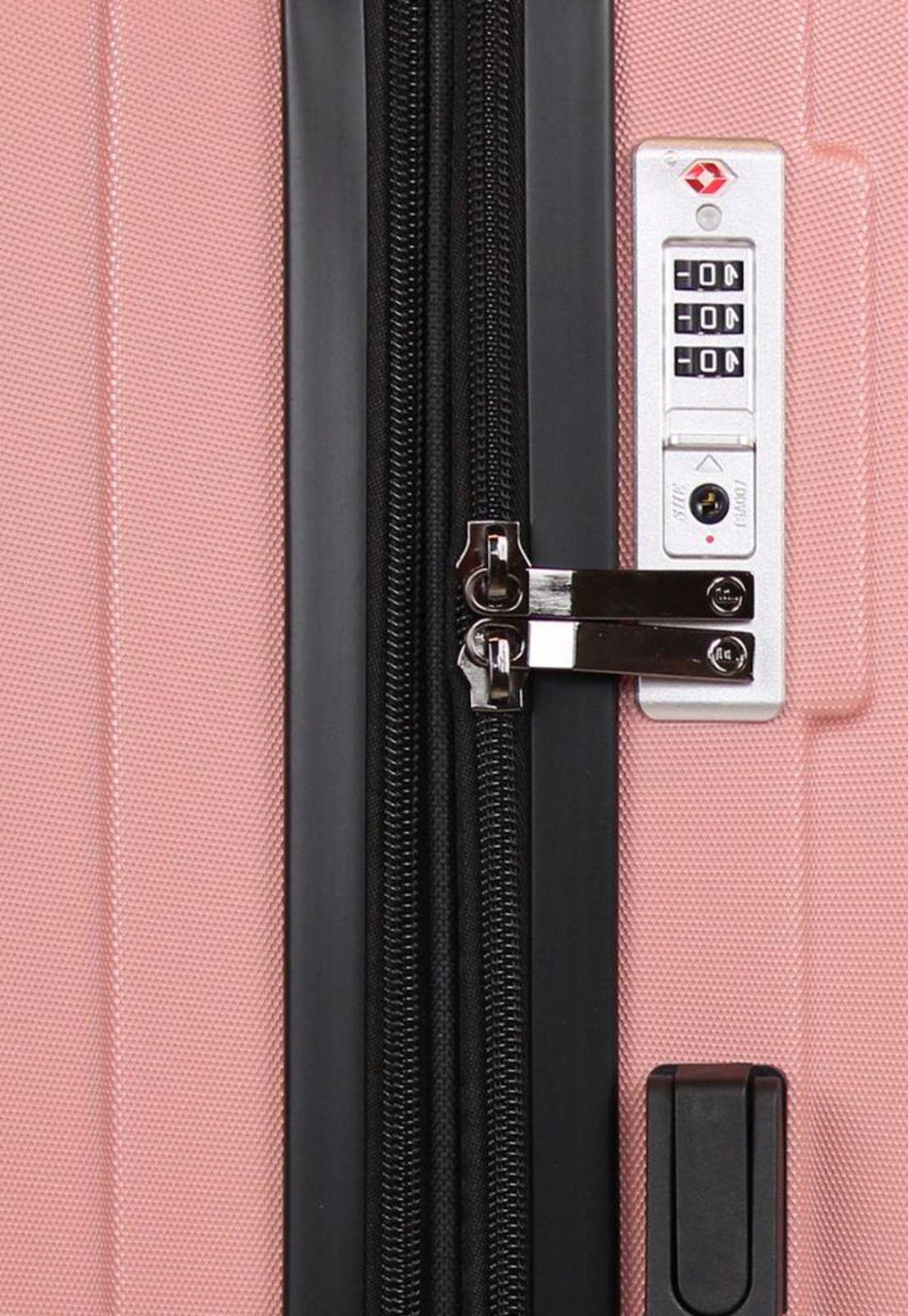 Maleta Flip mediana rosada 20kg F la Maleta de Chile-3