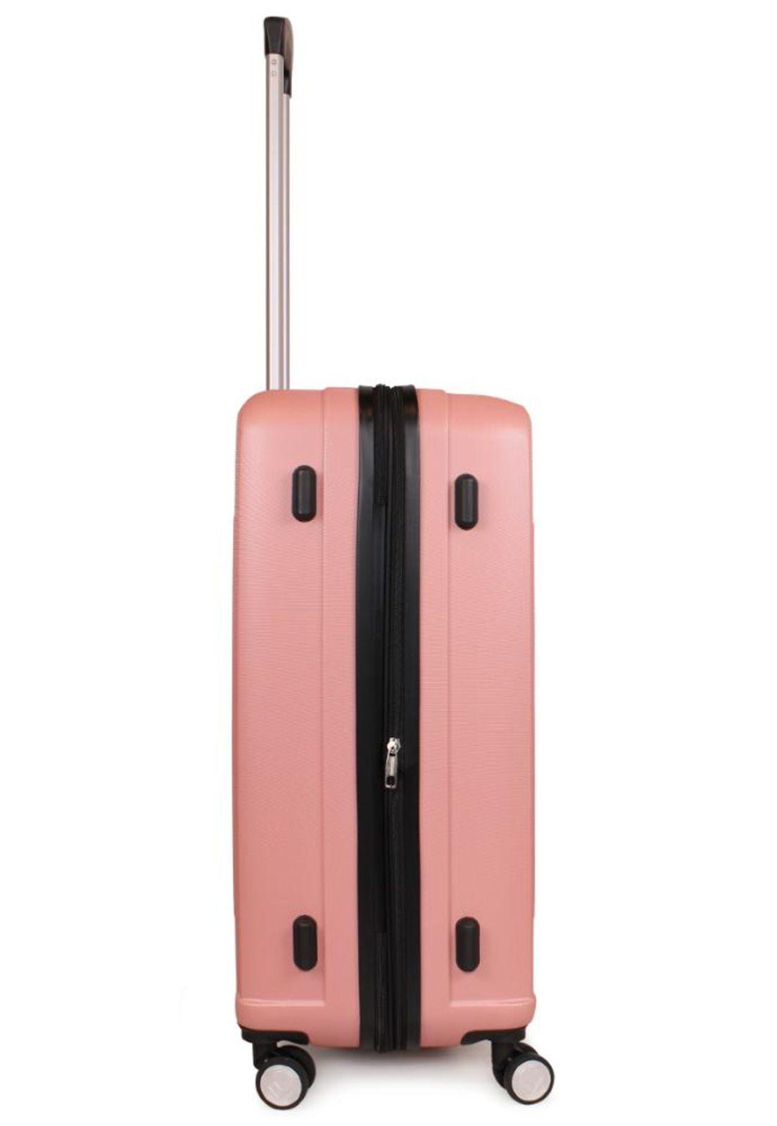 Maleta Flip mediana rosada 20kg F la Maleta de Chile-7