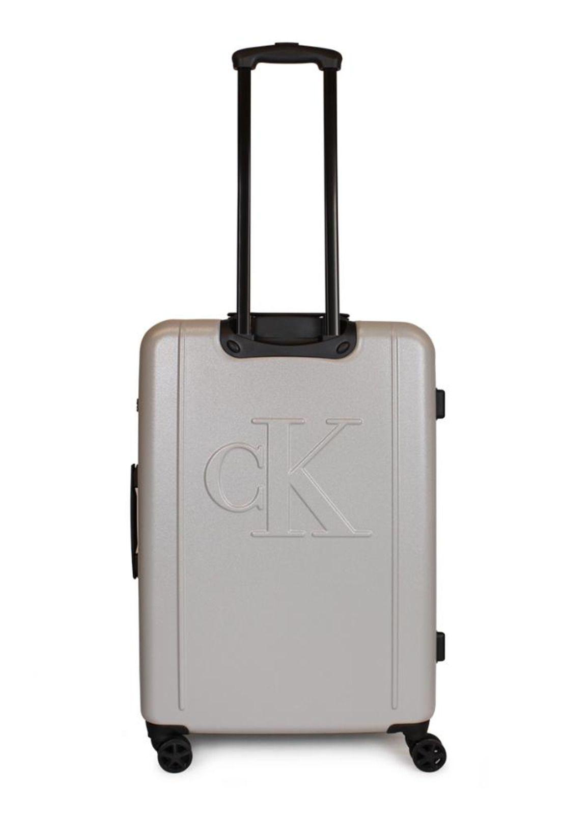 Maleta Mediana Cadillac 20kg gris Calvin Klein-8
