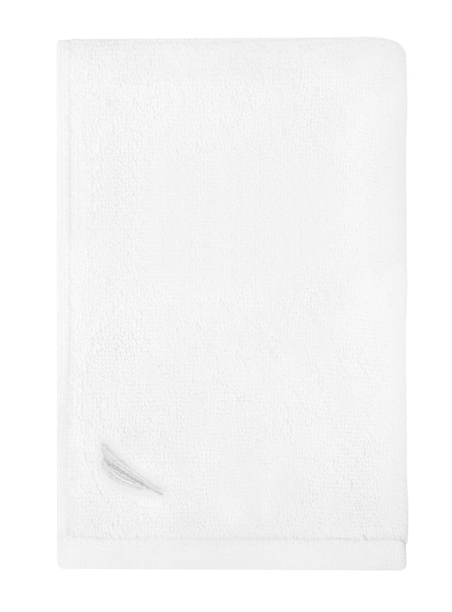 Toalla de piso Nautica Home 100% algodón logo blanco 46x76cm-2