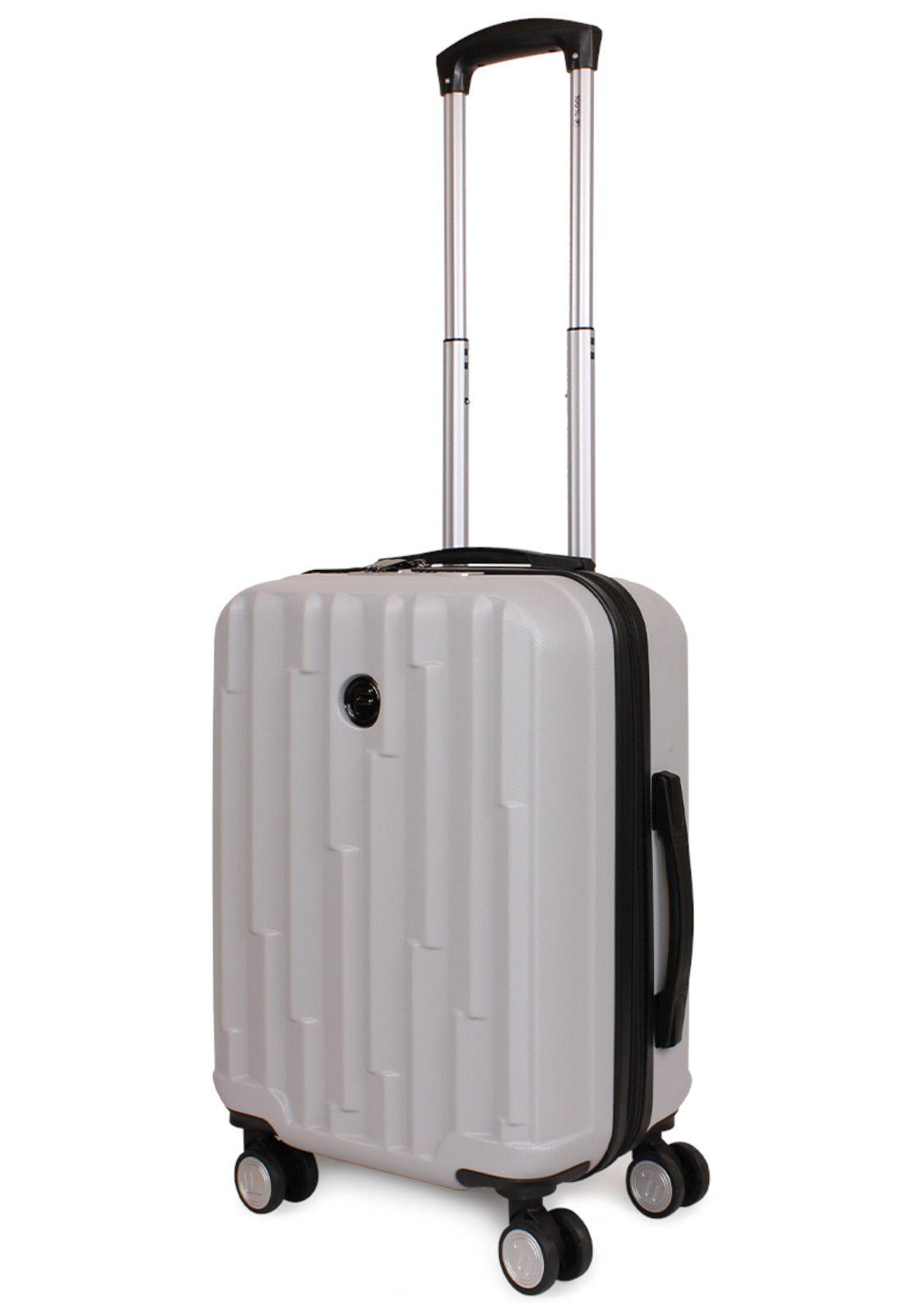 Pack Maleta cabina con usb Flip gris 10kg + Neceser Spark Fila-3