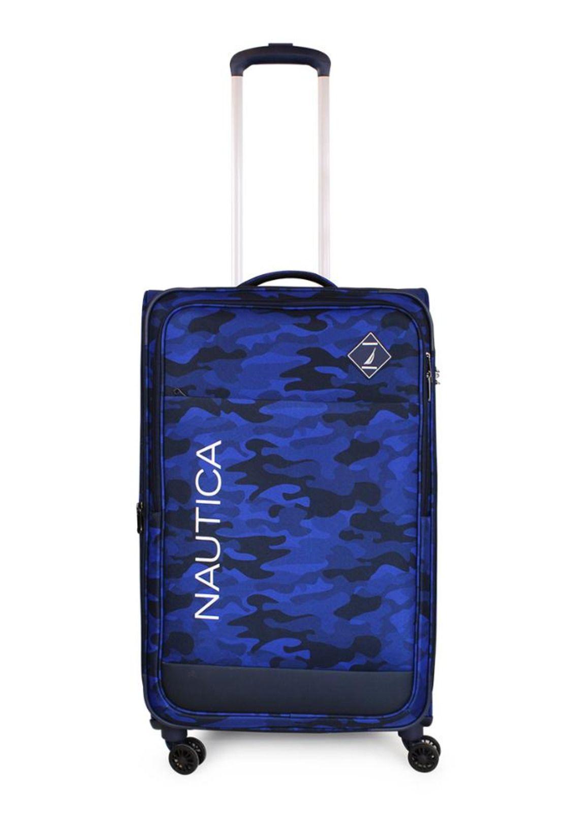 Maleta de tela Barham Mediana 20kg azul Nautica-0