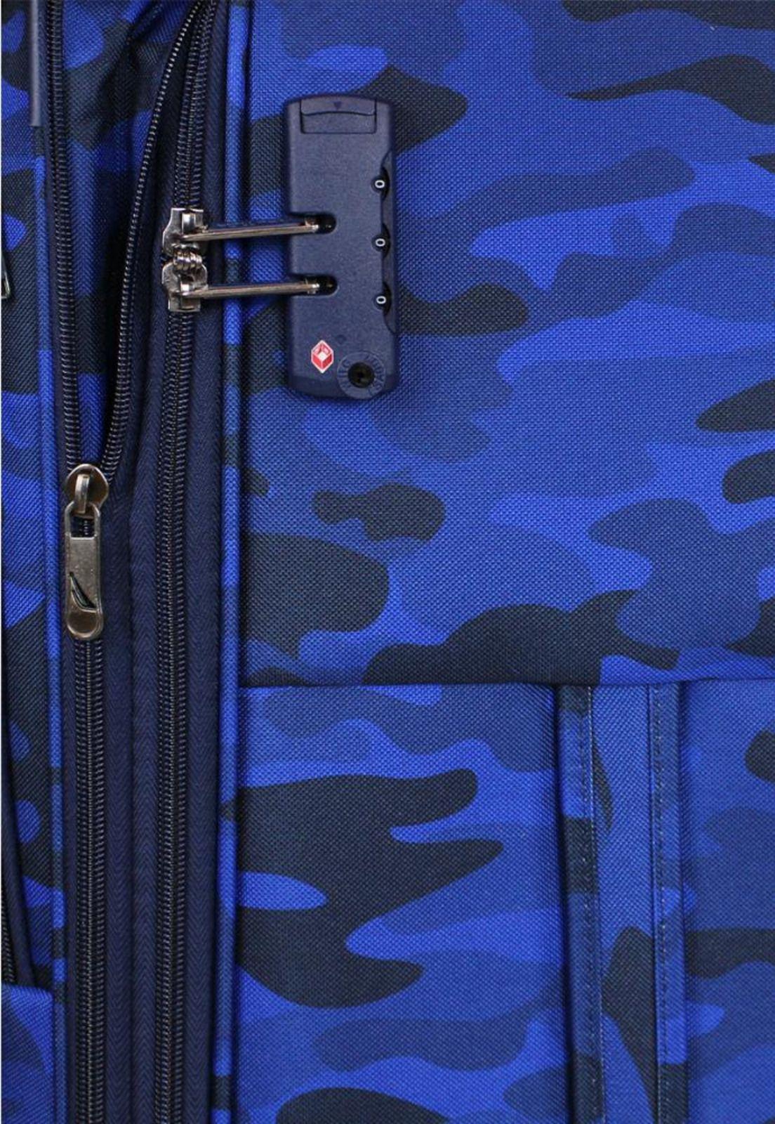 Maleta de tela Barham Mediana 20kg azul Nautica-8