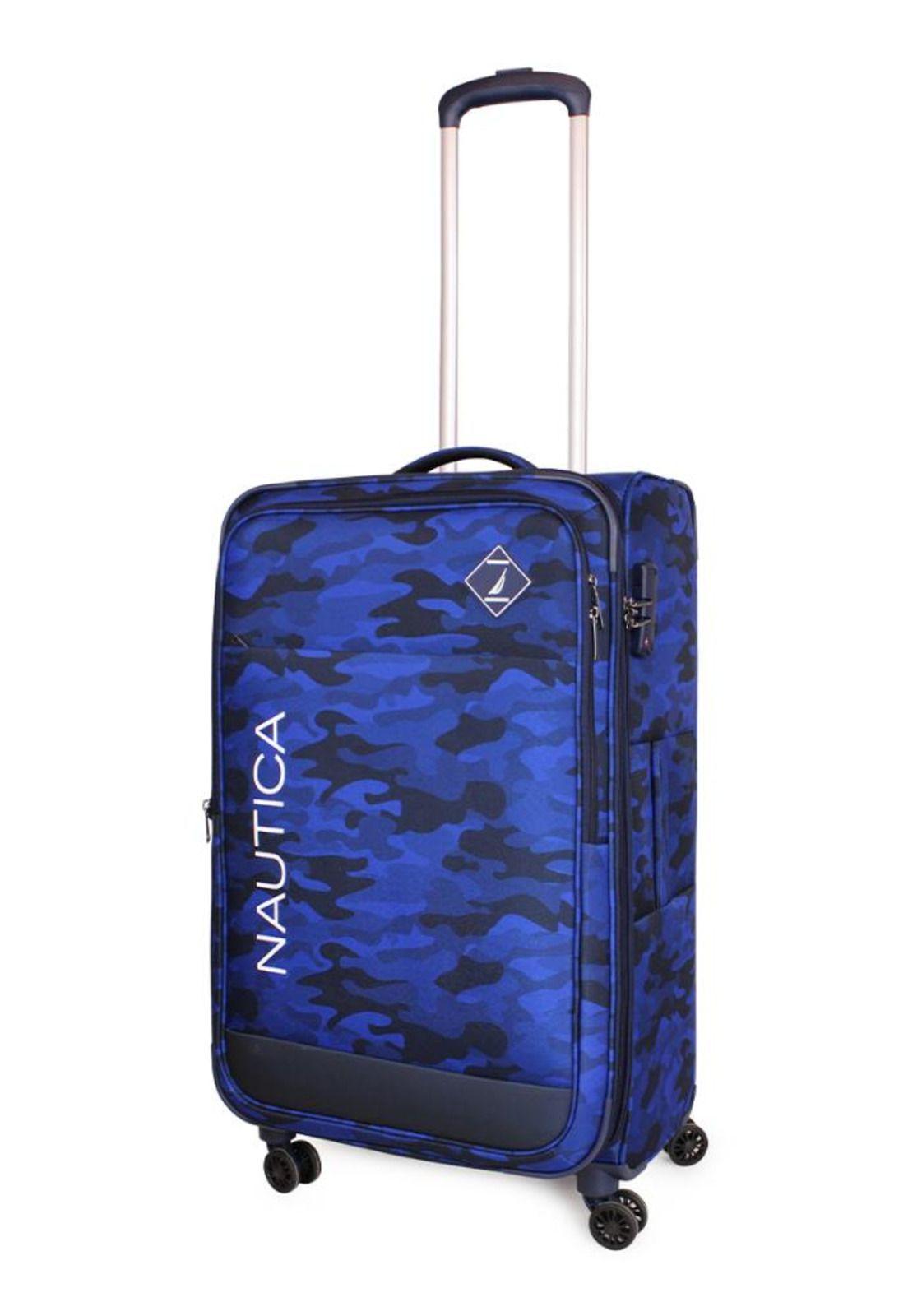 Maleta blanda de tela Barham Mediana 20kg azul Nautica-5