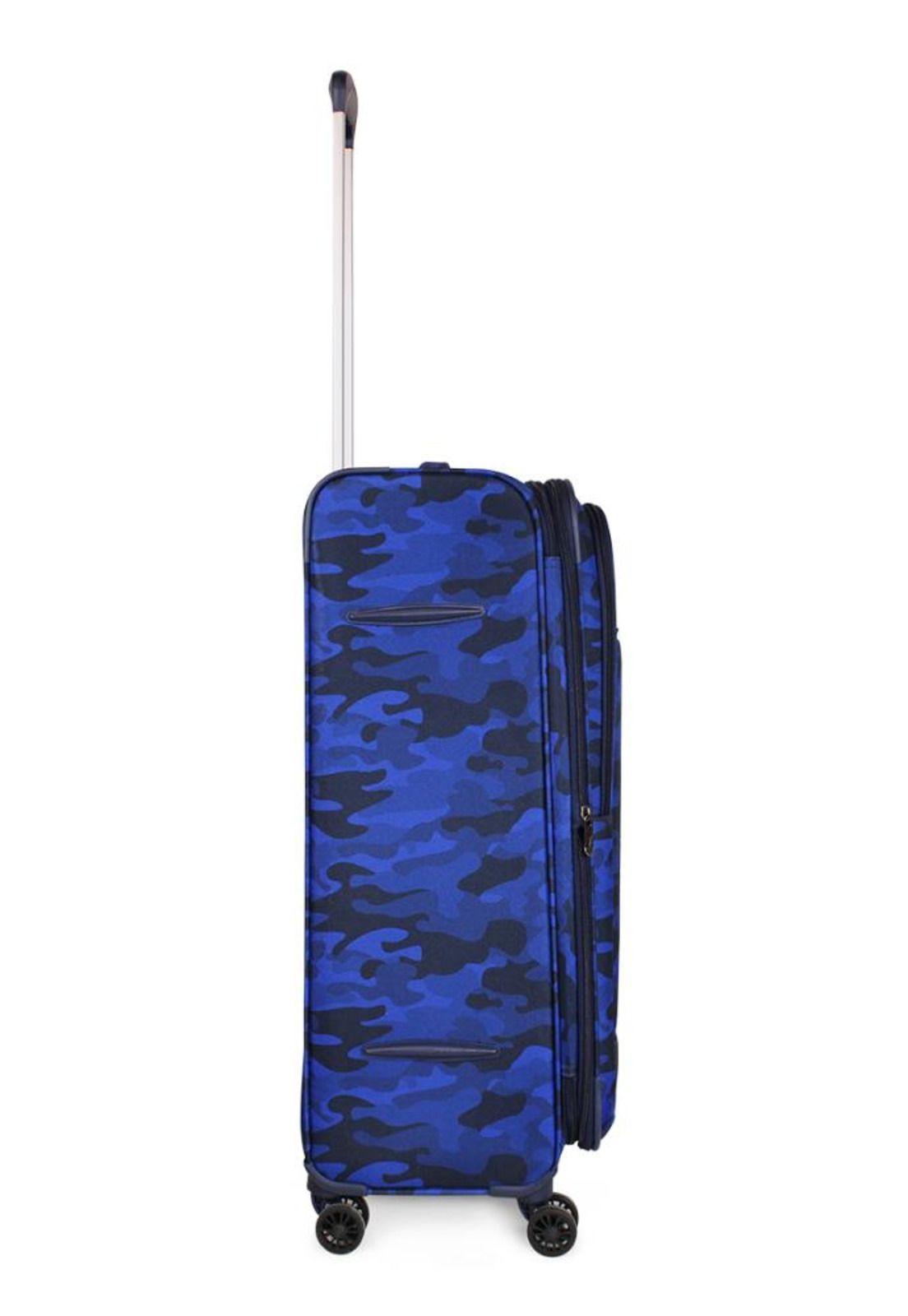 Maleta blanda de tela Barham Mediana 20kg azul Nautica-6