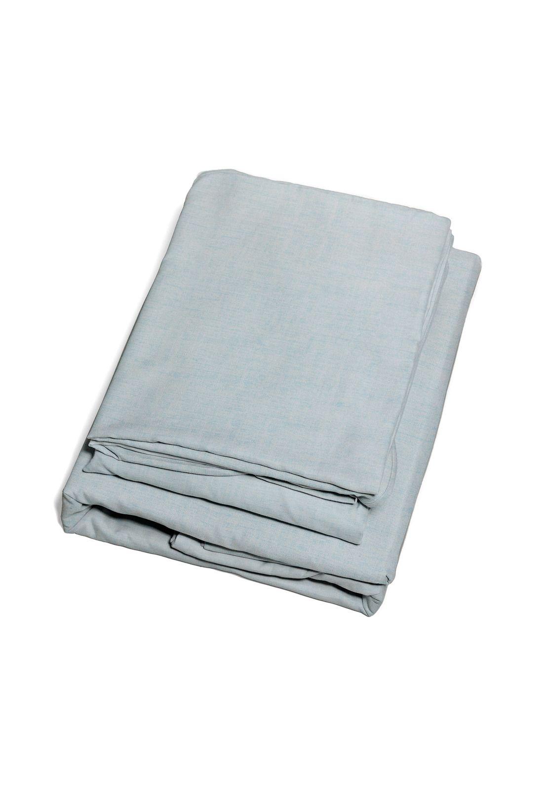 Juego de sábanas Nautica 4 piezas microfibra 2 plazas tonos celeste-2