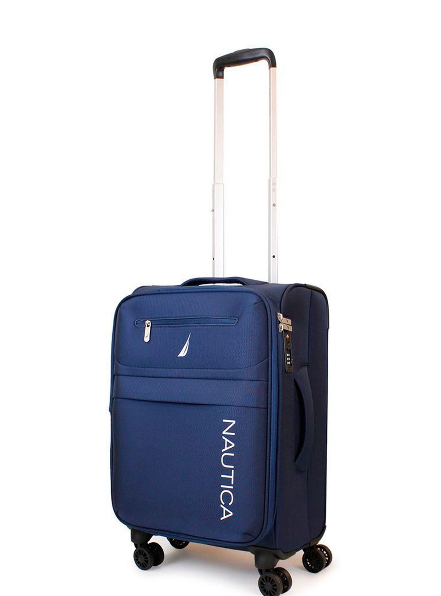 Maleta blanda de tela S de cabina Nautica Munich 10kg azul-5