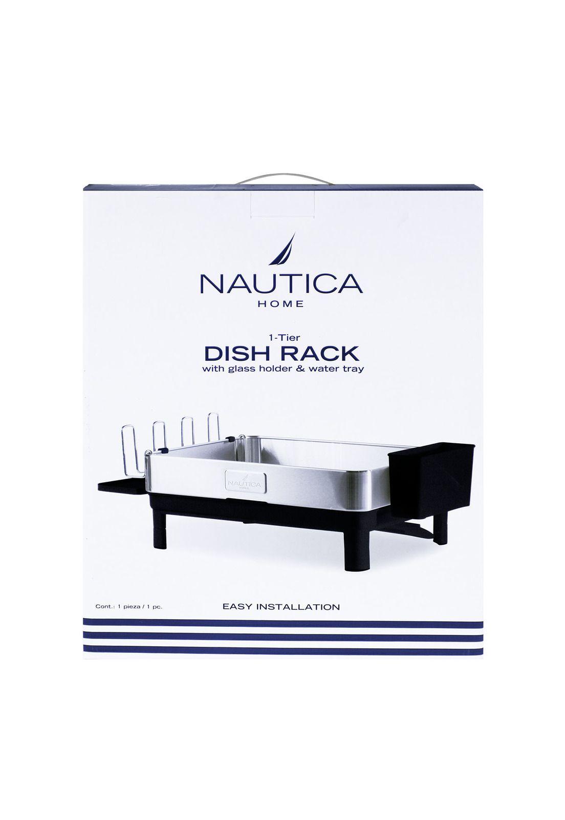 Secaplatos Escurridor de Loza Acero Inoxidable Nautica Home cocina-6