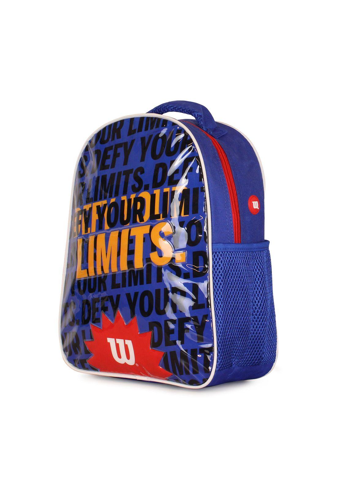 Pack Wilson 2 mochilas infantil Luck roja y Azul-2