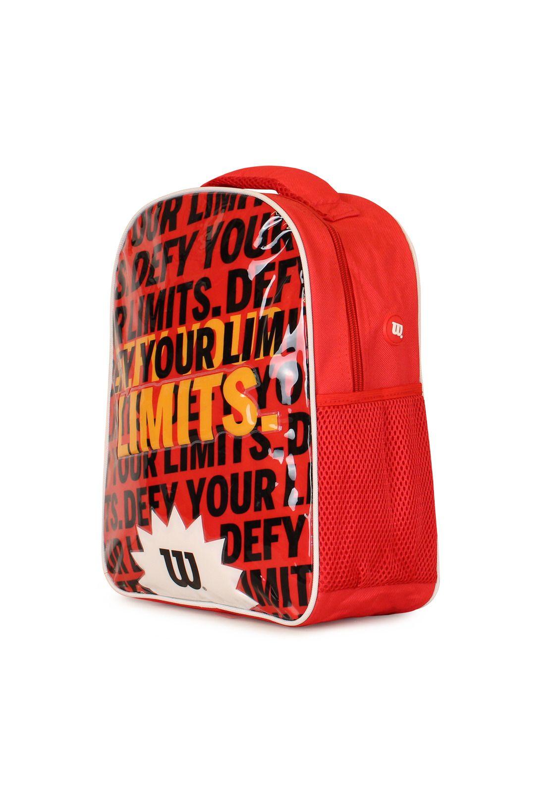 Pack Wilson 2 mochilas infantil Luck roja y Azul-5