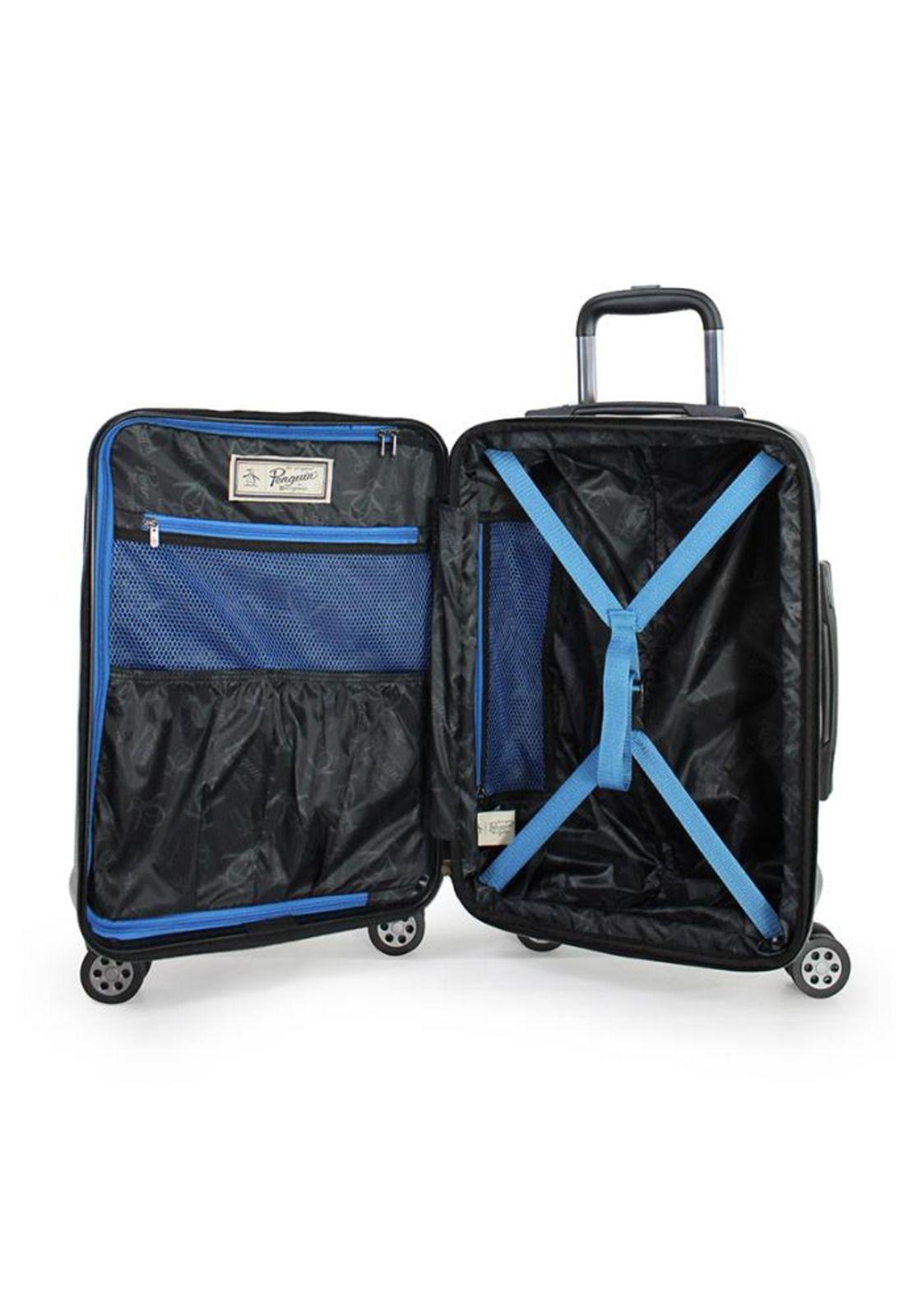 Maleta 23 kg L Gibson gris Penguin-2