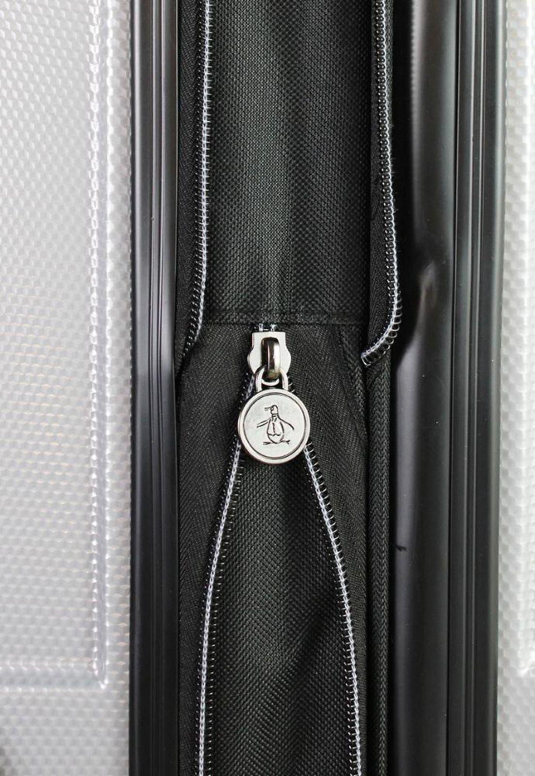 Maleta 23 kg L Gibson gris Penguin-4