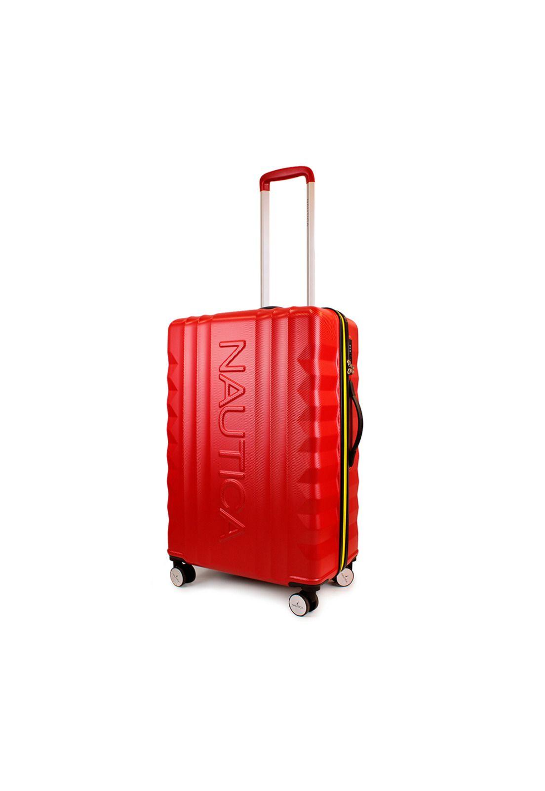 Pack 2 maletas Nautica M+L Polonia 20kg y 23kg roja-3