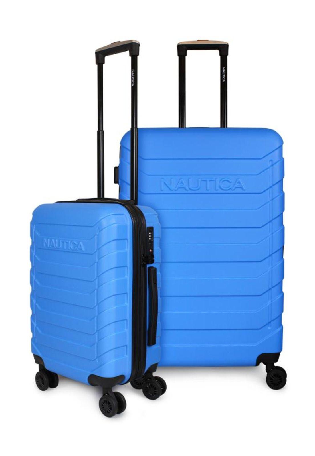 Pack 2 maletas S de cabina+grande 23kg Soho azul rey Nautica-0