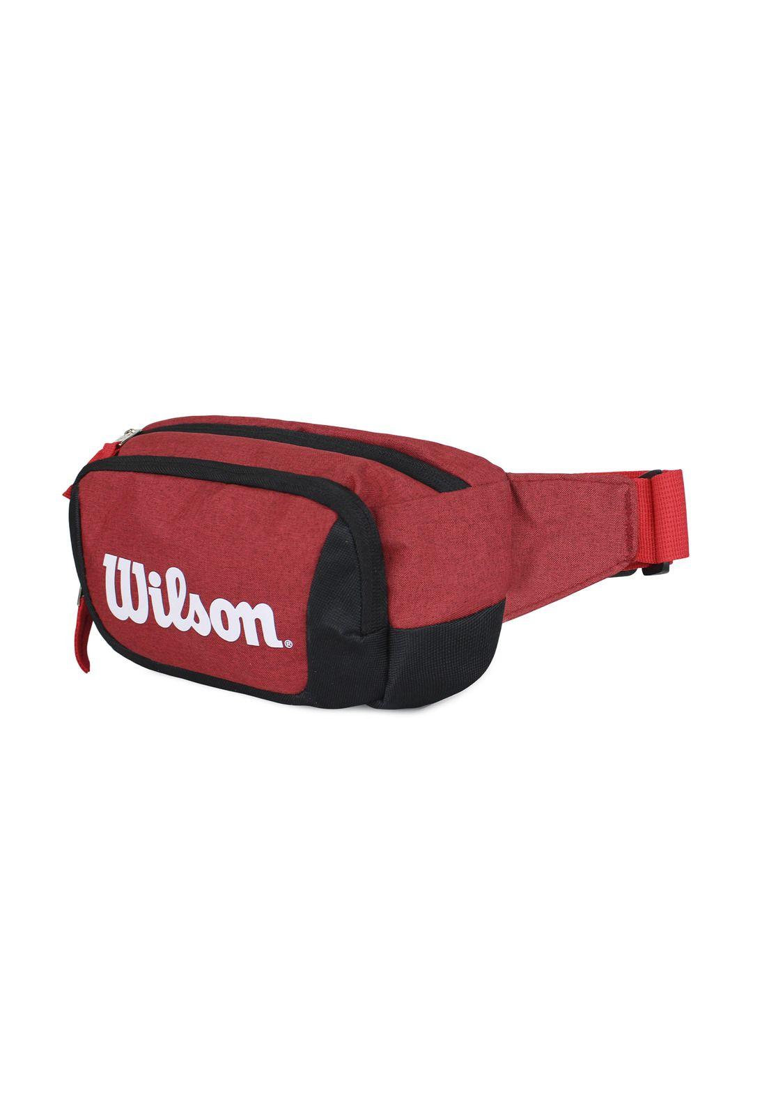 Pack Wilson bolso Ulsan negro + banano Vindex rojo-2