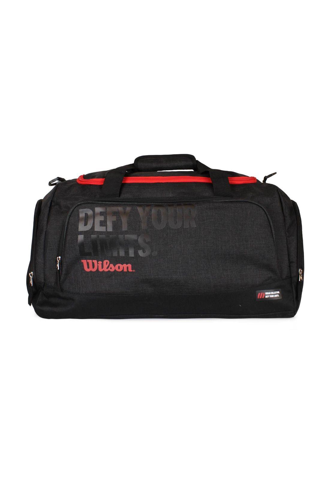 Pack Wilson bolso Ulsan negro + banano Vindex rojo-4