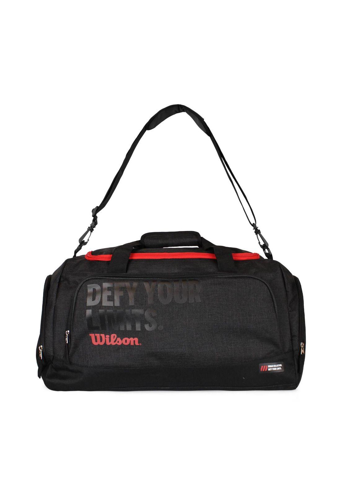 Pack Wilson bolso Ulsan negro + banano Vindex rojo-6