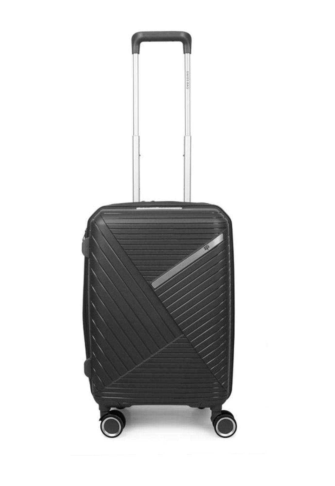 Maleta cabina con puerto USB Storm gris Swiss bag-1
